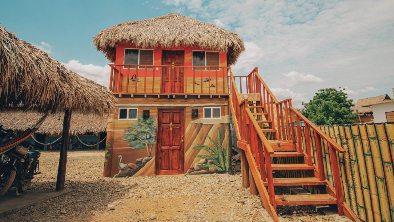 The Barrel Hostel Popoyo Exterior photo